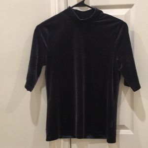 Banana Republic velvet shirt